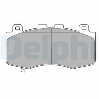 DELPHI LP3631 Brake pad set