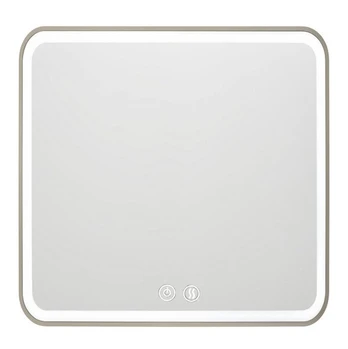 G.LUX veidrodis su LED U-FRAME-MIRROR-1111-80X80CM