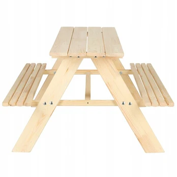 MEDINIS STALAS VAIKAMS SODO IŠKYLOS STALAS VAIKIŠKAS SUOLAS 92cm