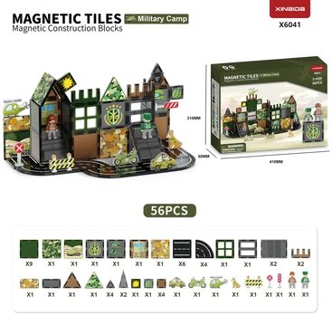 Magnetinės plytos Armija 56 vnt