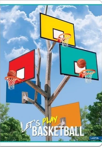 Sąsiuvinis PLAY A4, 52 lapų, 80 g, linijomis