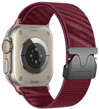 Beline dirželis Apple Watch Oblique 42/44/45/49mm raudona/red