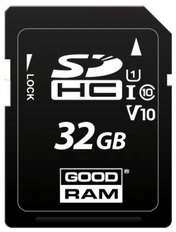 Atminties kortelė GOODRAM SDHC 32GB 10 klasės UHS
