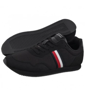 Tommy Hilfiger Lo Runner Mix Black FM0FM04958 BDS (TH1081-a)
