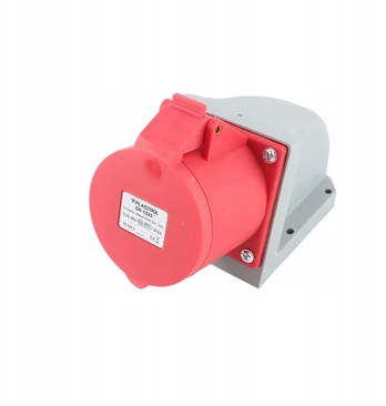 Fiksuotas maitinimo lizdas 5p - 32A GN-532S Plastrol