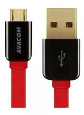 AVACOM MIC-40R USB CABLE - MICRO USB, 40CM, RED kaina