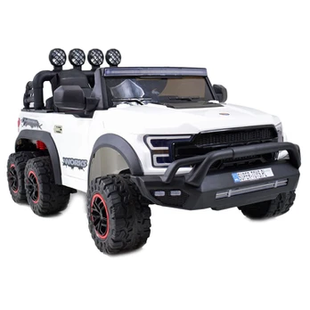Elektromobilis Mega Jeep Works Six 4X4 JC003, White