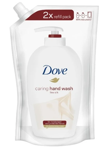 Skystas muilas DOVE Silk, 500 ml, PAPILDAS