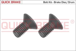 Varžtų komplektas, stabdžių diskas QUICK BRAKE 11665K kaina
