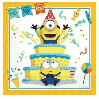 Usorteret Minions servietter