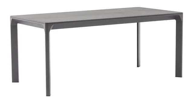 Table CARVES 180x90xH75cm, anthracite