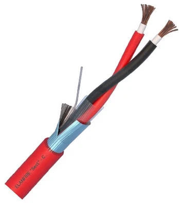 Gaisrinis kabelis ELAN 2x0.5mm (100 m)