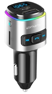 FM-moduliatorius 4smarts Bluetooth FM Transmiter, 12 - 24 V kaina