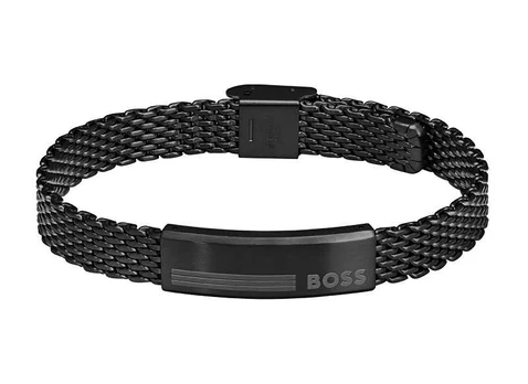 Hugo Boss Stilinga plieninė apyrankė tinklelis 1580612