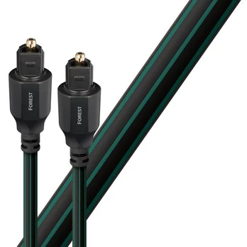 Audioquest Forest Optilink 5,0 m – optinis Toslink kabelis (+ 3,5 mm mini adapteris)