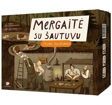 Stalo žaidimas „Mergaitė su šautuvu“