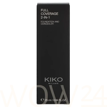 Kiko Milano Full Coverage 2 In 1 Foundation & Concealer 25ml