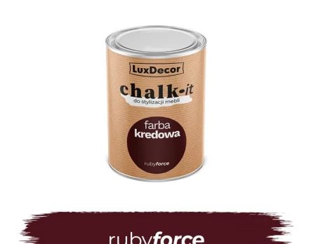Kreidiniai dažai LUXDECOR CHALK-IT, 125 ml, (36) Ruby Force
