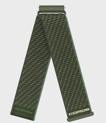 COROS APEX 4 24 mm nailoninis dirželis - žalias