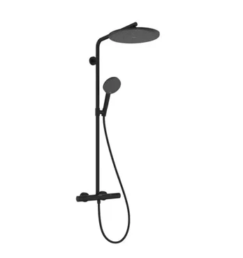 Hansgrohe HG Raindance Alive S Puro - Showerpipe 300 1jet EcoSmart termostat, Mat sort