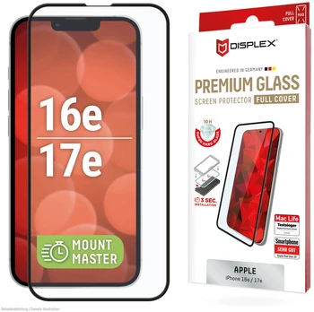 E.V.I DISPLEX Premium Glass MountMaster Apple iPhone 16e / 17e