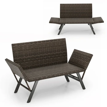 Lauko sofa pilka 2 vietų