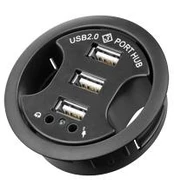 HUB USB MicroConnect 3x USB-A 2.0 (USB-HUB3)