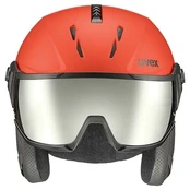 Slidinėjimo šalmas Uvex Instinct Visor, raudonas, 59-61