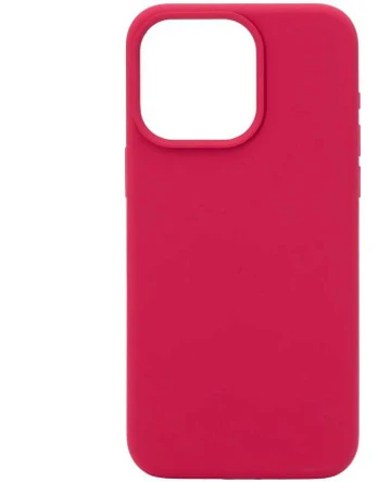 Evelatus Apple iPhone 15 Pro Max Premium Magsafe Soft Touch Silikoninis dėklas New Function Rose Raudona
