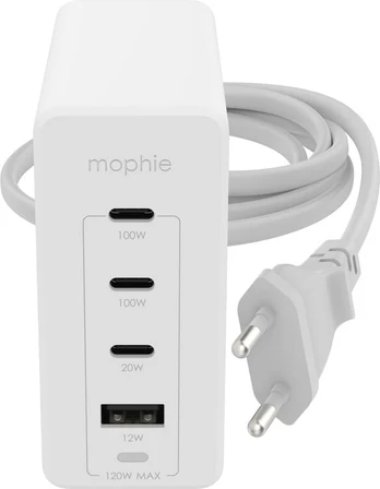 Zagg Įkroviklis Mophie 1x USB-A 3x USB-C (MPH056)