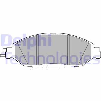 DELPHI LP3278 Brake pad set