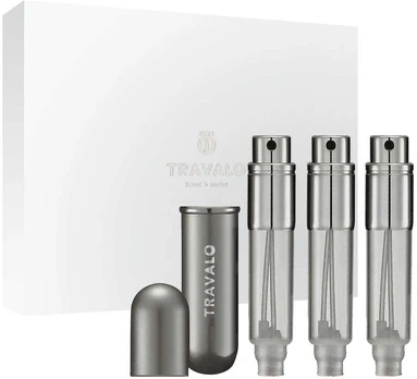 Travalo Classic Papildomas Atomiser 3x5ml Titanium