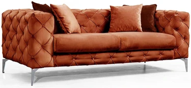 Dvivietė sofa Como-Orange Oranžinė kaina