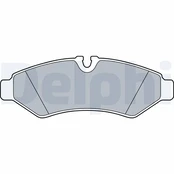 DELPHI LP3549 Brake pad set kaina