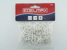 Plytelių kryželiai EDELMAX, 2 mm, 200 vnt. kaina