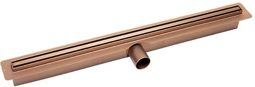 Dušo latakas Laveo Slim, 50 cm, Rose Gold
