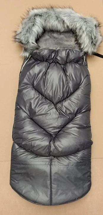 Sleeping Bag Minky - KOKON 2in1 - GRAPHITE