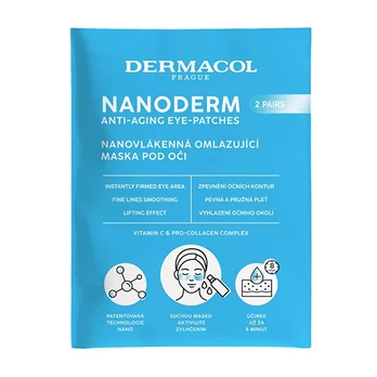 Dermacol - Nanofiber rejuvenating eye mask Nanoderm Eye-Patches 1 pair