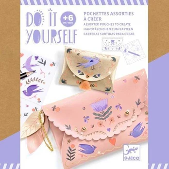 DIY Pasidaryk pats - Piniginės - Miela ir madinga, Djeco DJ07976