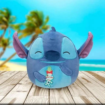 Squishmallows Disney 8" - Stitch su Scrump, vidutinis