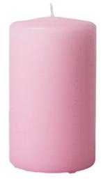 Multi Bloklys Ø60x120 mm Brændetid 40 timer Perlemors Rosa,1 stk