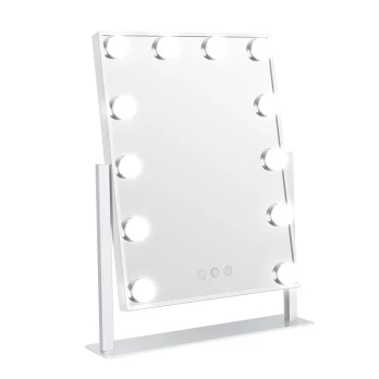 Gillian Jones - LED Light Hollywood Mirror White
