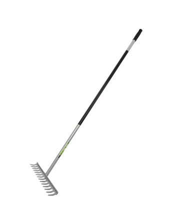 AW-Tools AWTOOLS GRĖBLYS SU KOTU METALINIS L140 14 DANTŲ