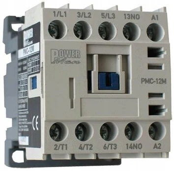 Styčius Pmc-12m mini 12a 230v 1no 3kw Xbs