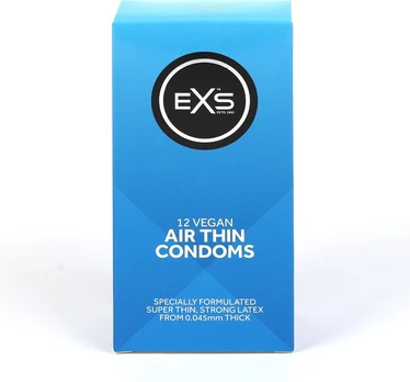 EXS Air Thin plonas prezervatyvas, 56 mm, 12 vnt.