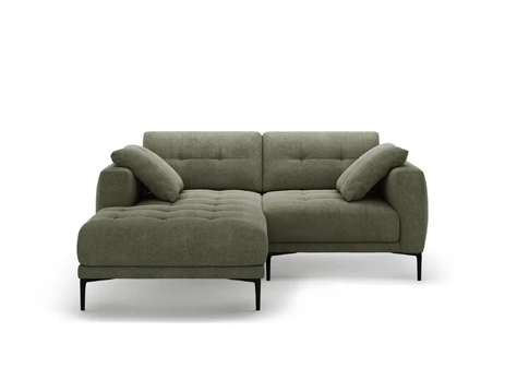 Left Corner Sofa, "Lazio", 2 Seats, 205x174x86 Made in Europe