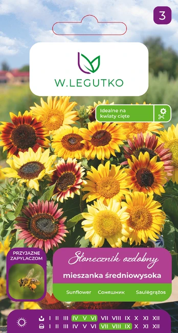 Sėklos saulėgrąža MIX, 3 g