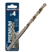 Grąžtas metalui SPECIALIST Premium, 4 mm, 2 vnt. kaina