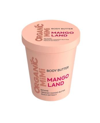 Kūno sviestas Organic Mimi Mango & Peach Mango Land, 200 ml