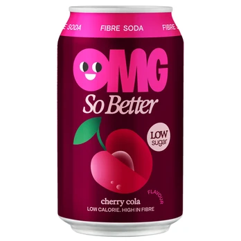 Gazuotas gaivusis gėrimas „Cherry Cola“